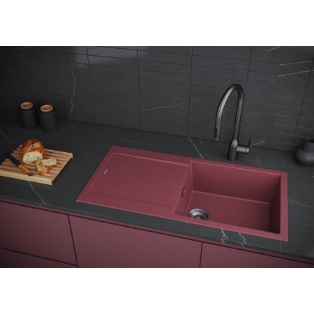 Врезная мойка Paulmark EXTENSIO 86 Merlot