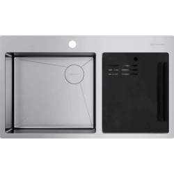 Врезная мойка OMOIKIRI Akisame 86-2 Side in