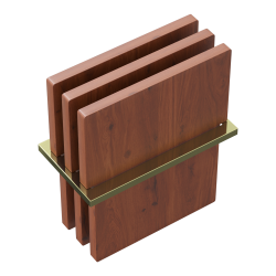 Держатель для досок OMOIKIRI FP-04-LG светлое золото