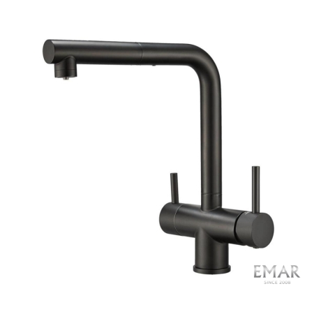Смеситель 3 в 1 EMAR ЕСВ 7017 Black