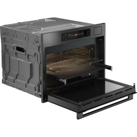 Компактный духовой шкаф с функцией пара и СВЧ ASKO OCSM64BSH