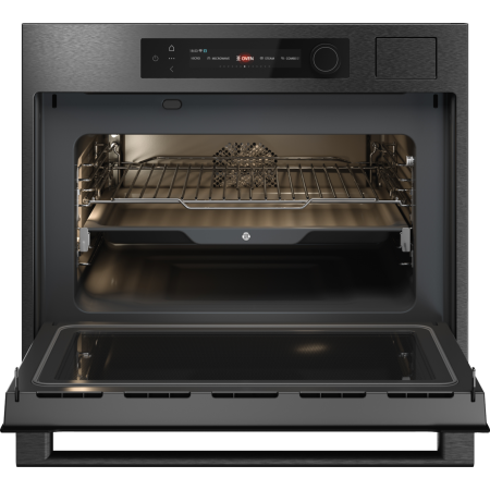 Компактный духовой шкаф с функцией пара и СВЧ ASKO OCSM64BSH