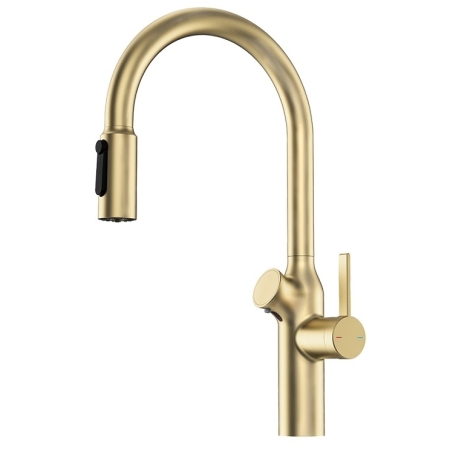Смеситель 3 в 1 OULIN OL-8018 Matt Gold