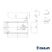 Мойка подстольный монтаж OULIN OL-EH201M