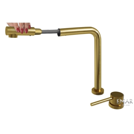 Смеситель EMAR ЕС - 7027 PVD Golden
