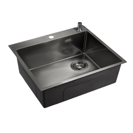 Врезная мойка EMAR EMB-560(TOP) PVD Dark