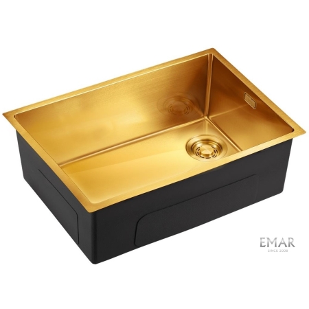 Врезная мойка EMAR EMB-660(TOP) PVD Golden