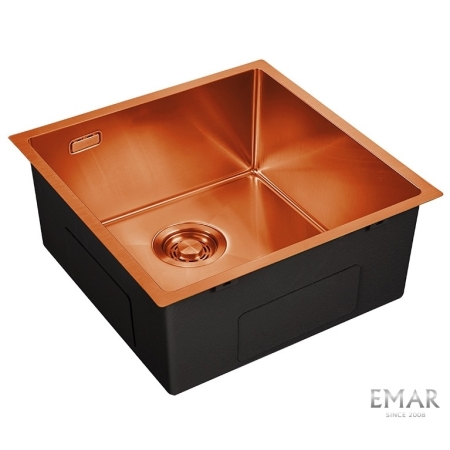 Мойка подстольный монтаж EMAR EMB-131 PVD Nano Coppery