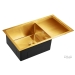 Мойка подстольный монтаж EMAR EMB-124 PVD Nano Golden