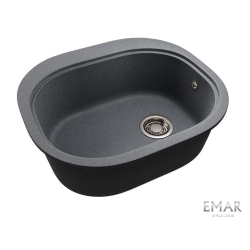 Врезная мойка EMAR EMQ-1570.C Антрацит