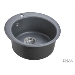 Врезная мойка EMAR EMQ-1475.C Антрацит