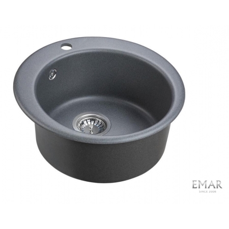 Врезная мойка EMAR EMQ-1475.C Антрацит
