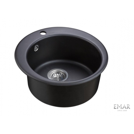 Врезная мойка EMAR EMQ-1475.C Оникс