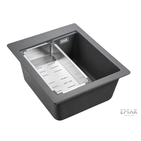 Врезная мойка EMAR EMQ-1420.Q Антрацит