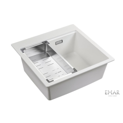 Врезная мойка EMAR EMQ-1520.Q Агат