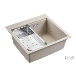 Врезная мойка EMAR EMQ-1520.Q Берилл