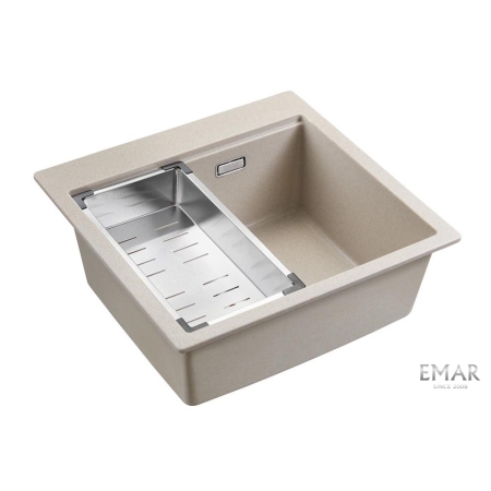 Врезная мойка EMAR EMQ-1520.Q Берилл