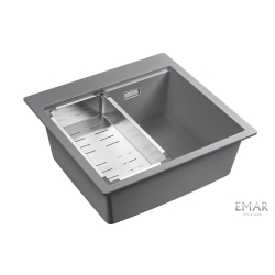 Врезная мойка EMAR EMQ-1520.Q Алмаз