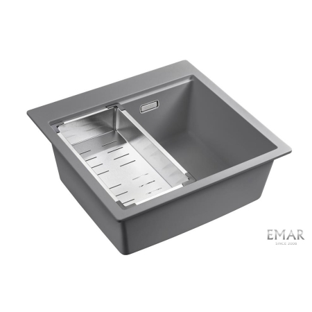 Врезная мойка EMAR EMQ-1520.Q Алмаз