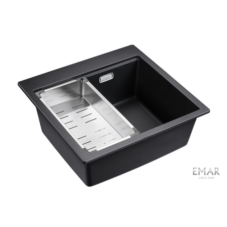 Врезная мойка EMAR EMQ-1520.Q Морион