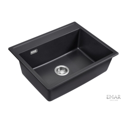 Врезная мойка EMAR EMQ-1640.Q Оникс