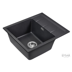 Врезная мойка EMAR EMQ-1580.Q Оникс