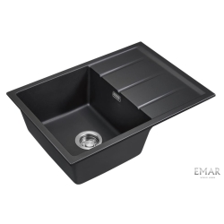 Врезная мойка EMAR EMQ-1700.Q Оникс