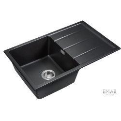 Врезная мойка EMAR EMQ-1800.Q Оникс