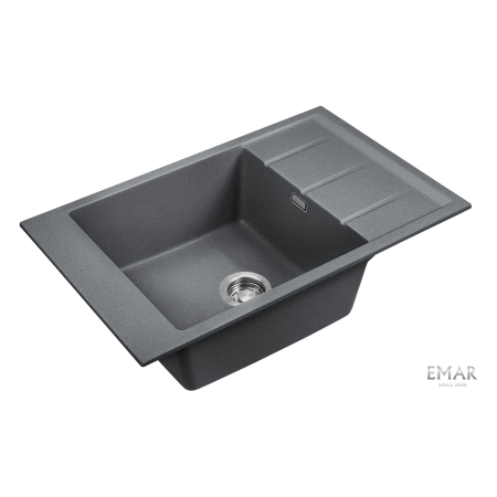 Врезная мойка EMAR EMQ-1780.Q Антрацит