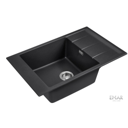 Врезная мойка EMAR EMQ-1780.Q Оникс