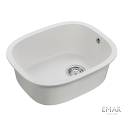 Мойка подстольный монтаж EMQ-1560.P Агат