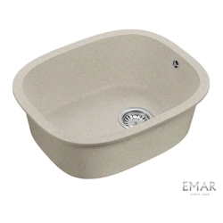 Мойка подстольный монтаж EMQ-1560.P Берилл