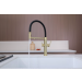 Смеситель 3 в 1 Paulmark NEXUS DIAMOND cветлое золото
