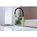 Смеситель 3 в 1 Paulmark NEXUS DIAMOND cветлое золото