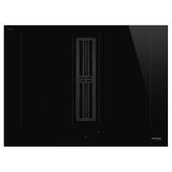Индукционная варочная панель со встроенной вытяжкой SMEG HOBD472D2
