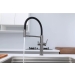 Смеситель 3 в 1 Paulmark NEXUS DIAMOND вороненая сталь