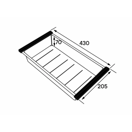 Коландер PAULMARK ADVANCE A430 светлое золото