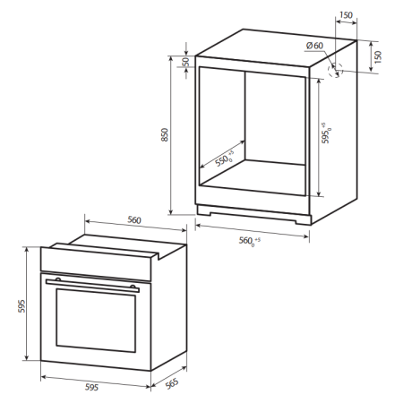 Электрический духовой шкаф KUPPERSBERG HF678B