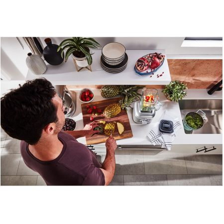 Блендер KitchenAid ARTISAN K400 серебряный медальон 5KSB4026EMS