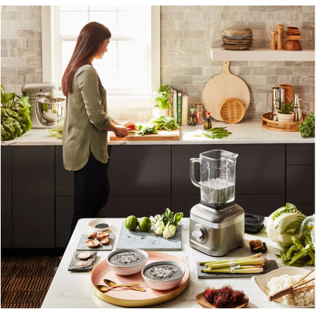 Блендер KitchenAid ARTISAN K400 серебряный медальон 5KSB4026EMS