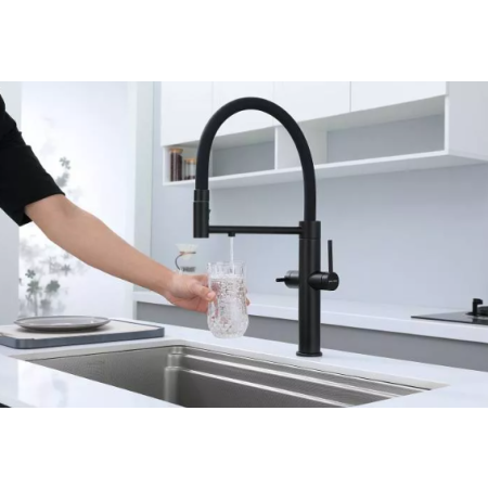 Смеситель 3 в 1 Paulmark NEXUS антрацит