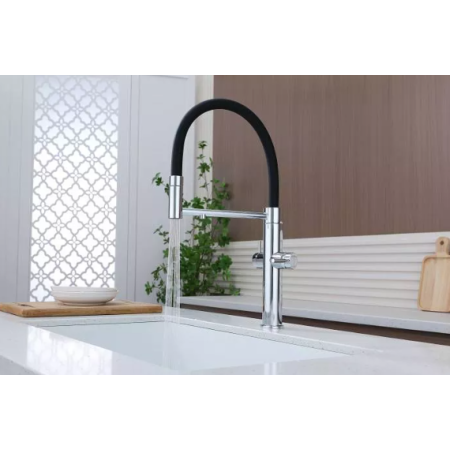 Смеситель 3 в 1 Paulmark NEXUS хром
