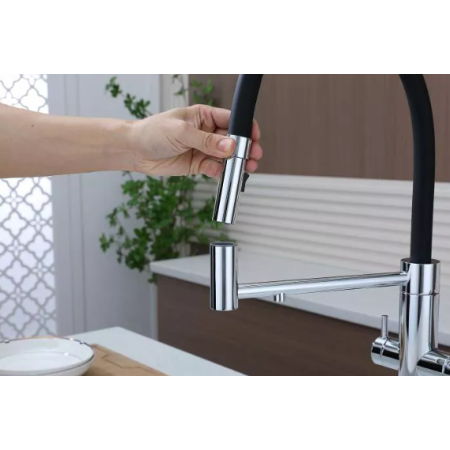 Смеситель 3 в 1 Paulmark NEXUS хром