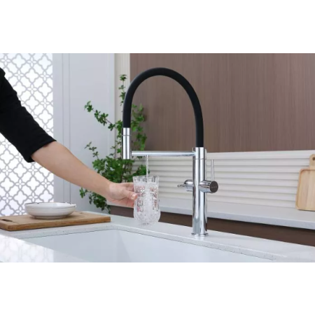 Смеситель 3 в 1 Paulmark NEXUS хром