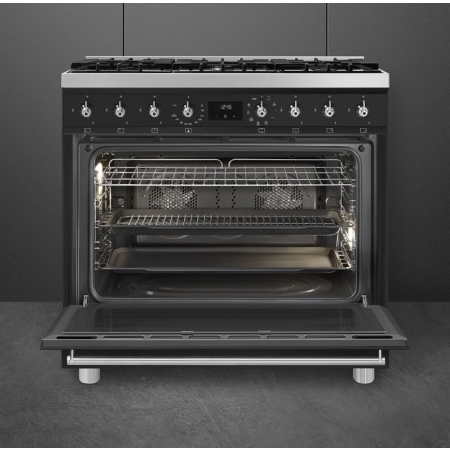 Газовый варочный центр SMEG C9GMMB2