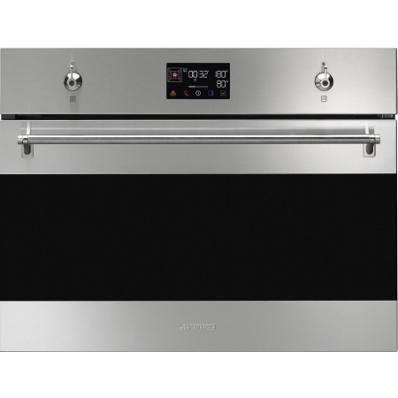 Компактный духовой шкаф с функцией пара SMEG SO4302S3X