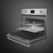 Компактный духовой шкаф с функцией пара SMEG SO4302S3X
