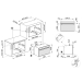 Компактный духовой шкаф с функцией пара SMEG SO4302S3X