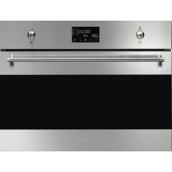 Компактный духовой шкаф с функцией СВЧ SMEG SO4302M1X