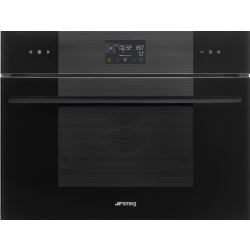 Компактный духовой шкаф с функцией пара SMEG SO4102S3B3